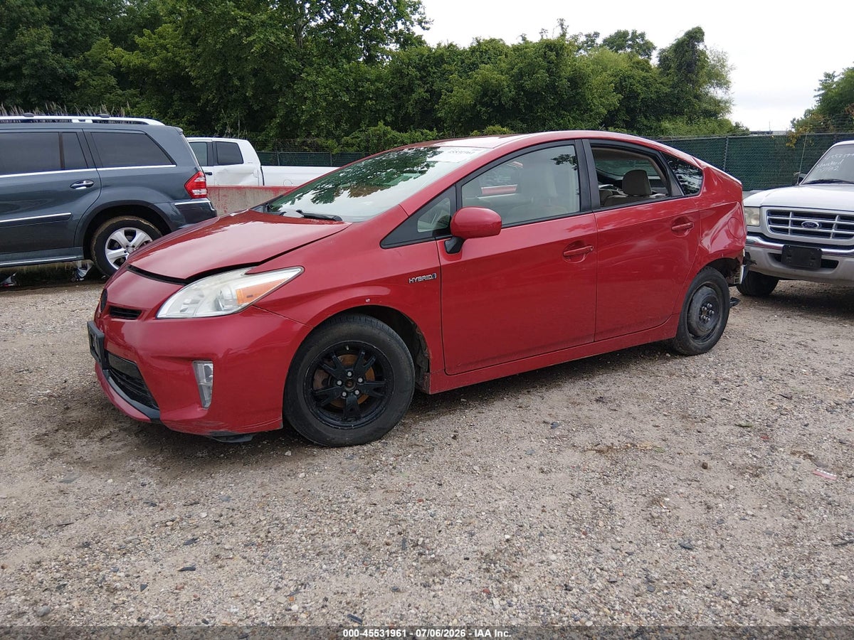 2015 TOYOTA PRIUS TWO — снимка 2