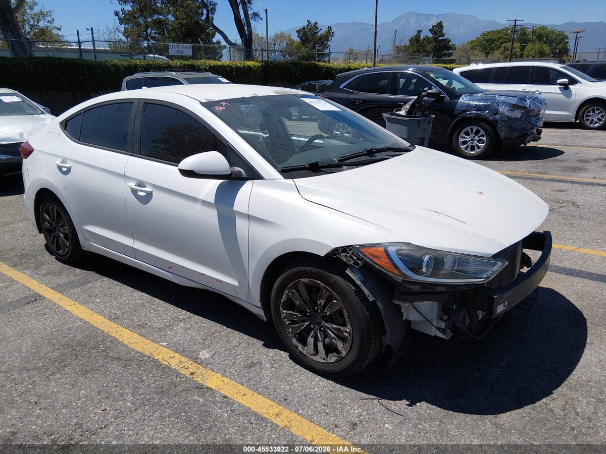 2018 HYUNDAI ELANTRA SEL