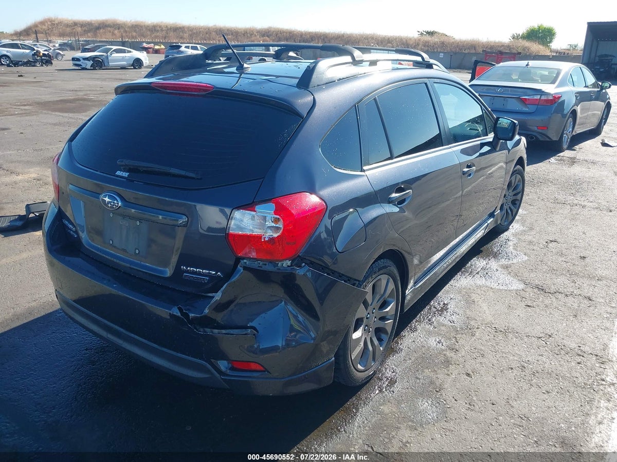 2013 SUBARU IMPREZA 2.0I SPORT PREMIUM — снимка 4