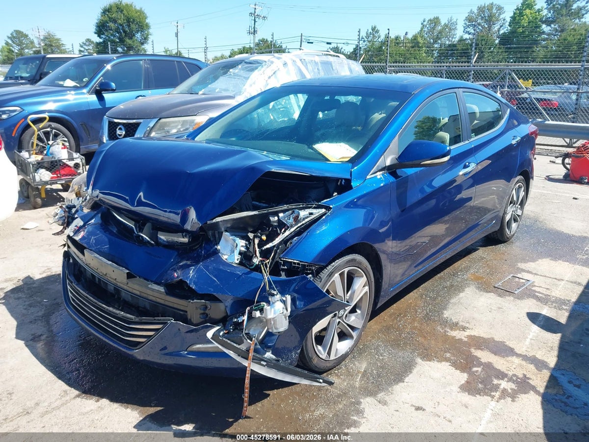 2015 HYUNDAI ELANTRA LIMITED — снимка 2