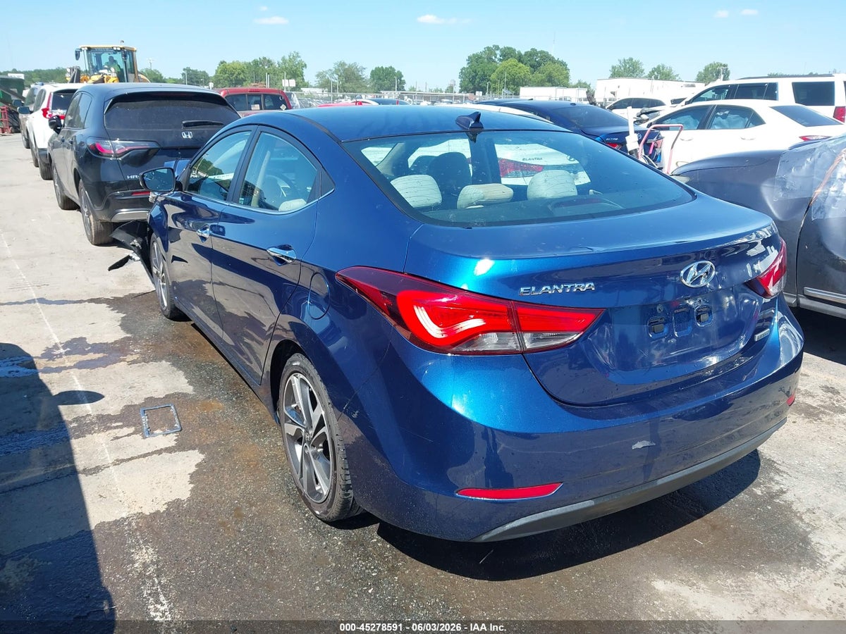 2015 HYUNDAI ELANTRA LIMITED — снимка 3