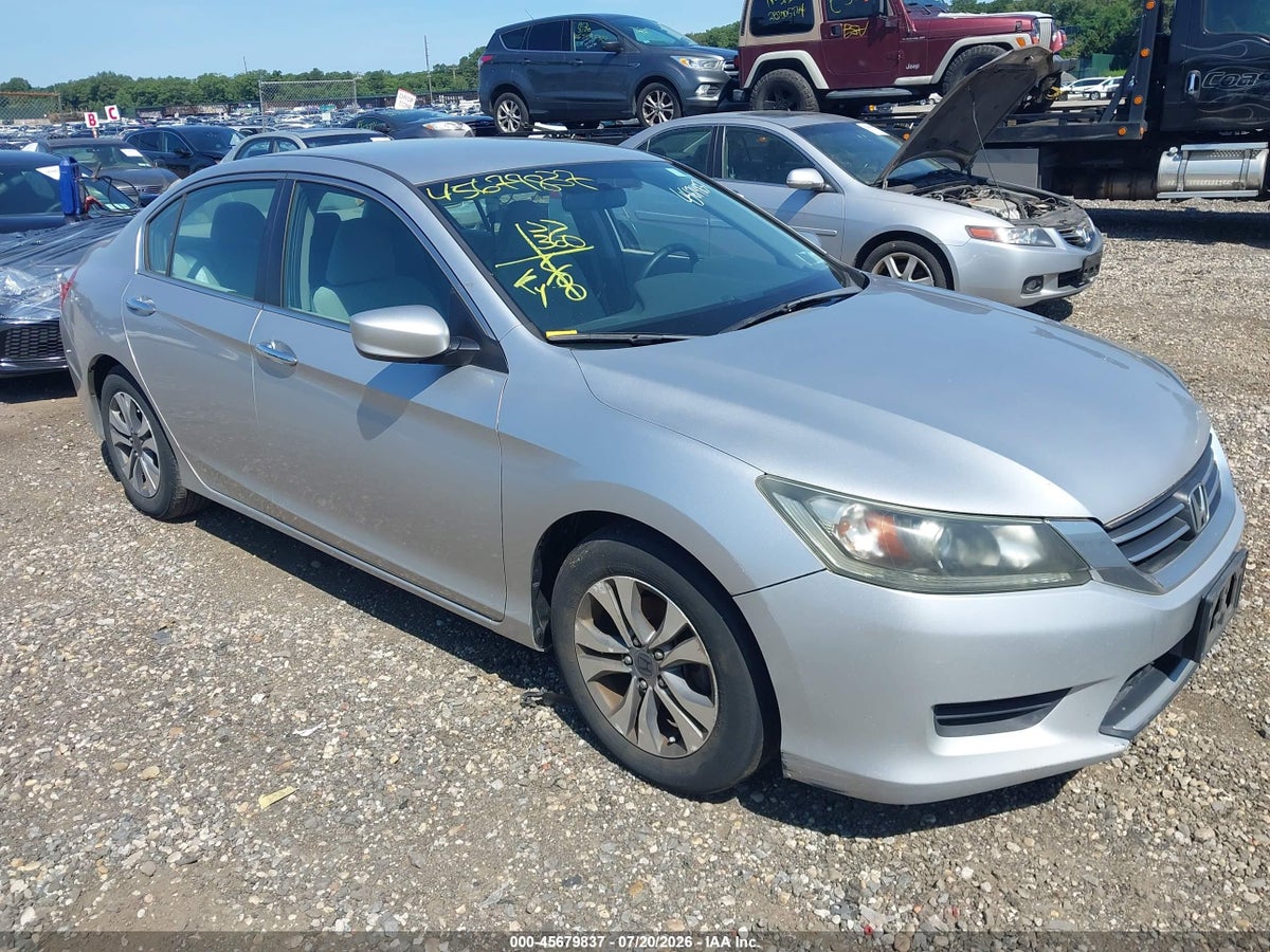 2013 HONDA ACCORD LX