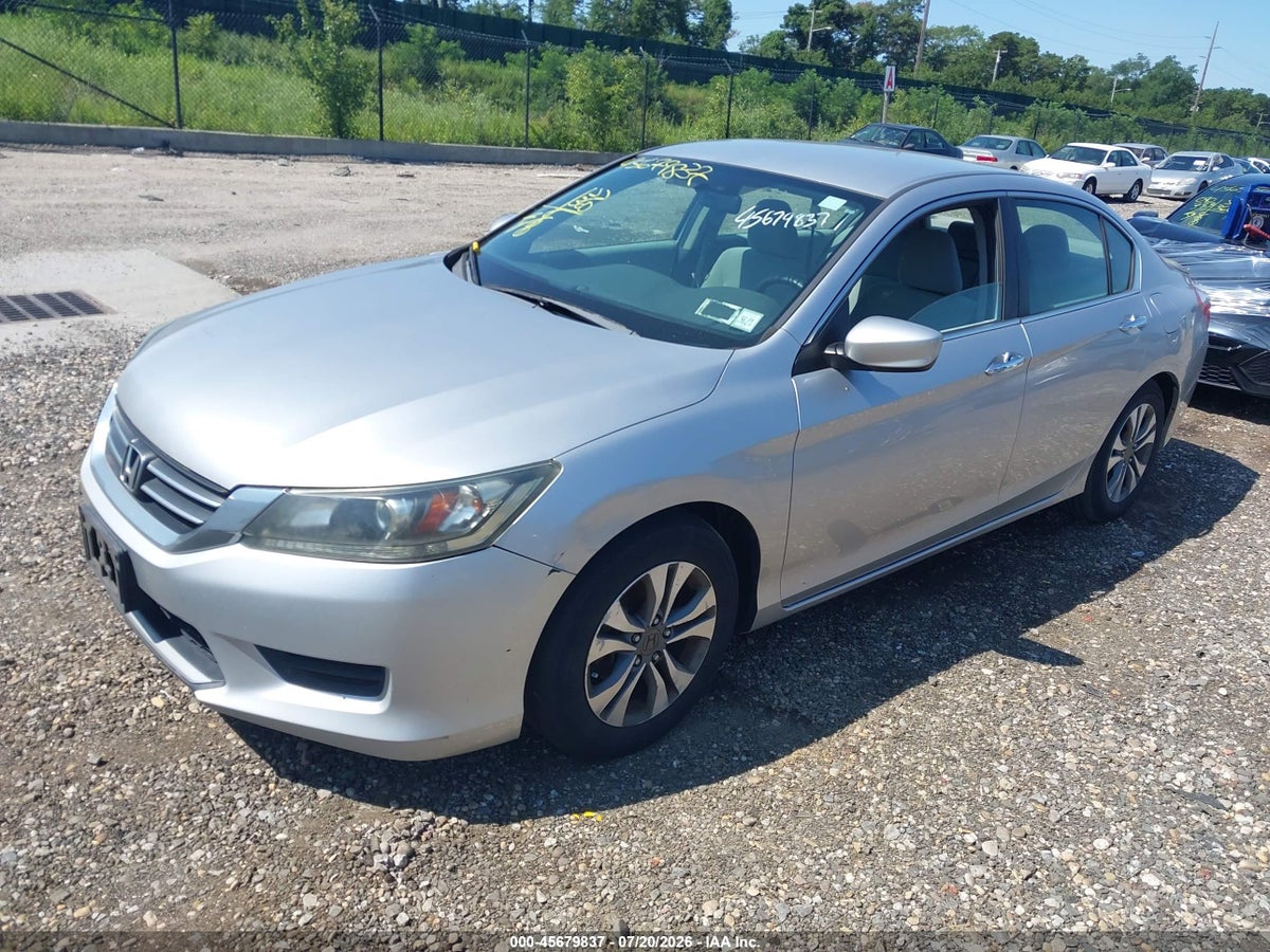 2013 HONDA ACCORD LX — снимка 2
