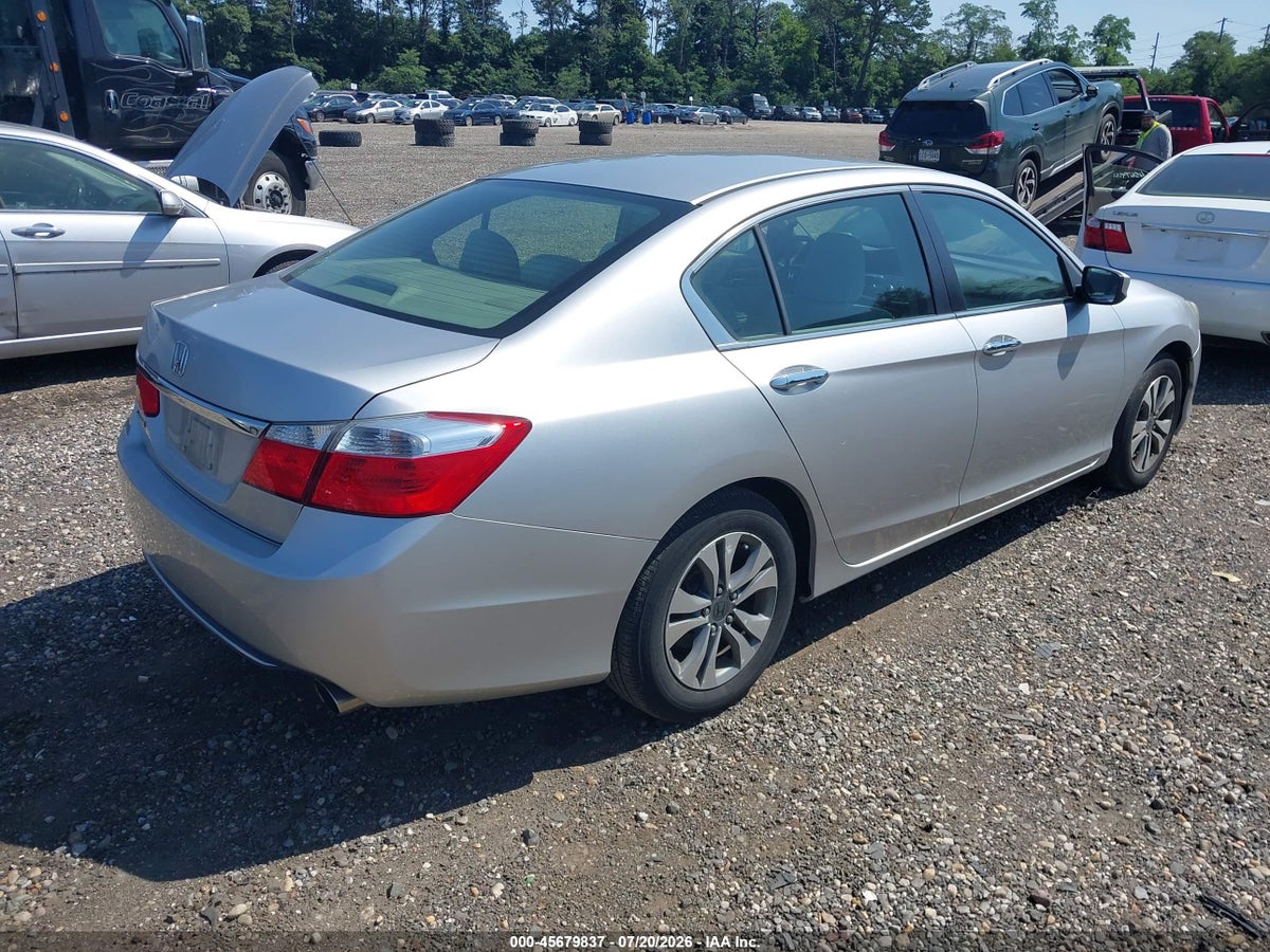 2013 HONDA ACCORD LX — снимка 4