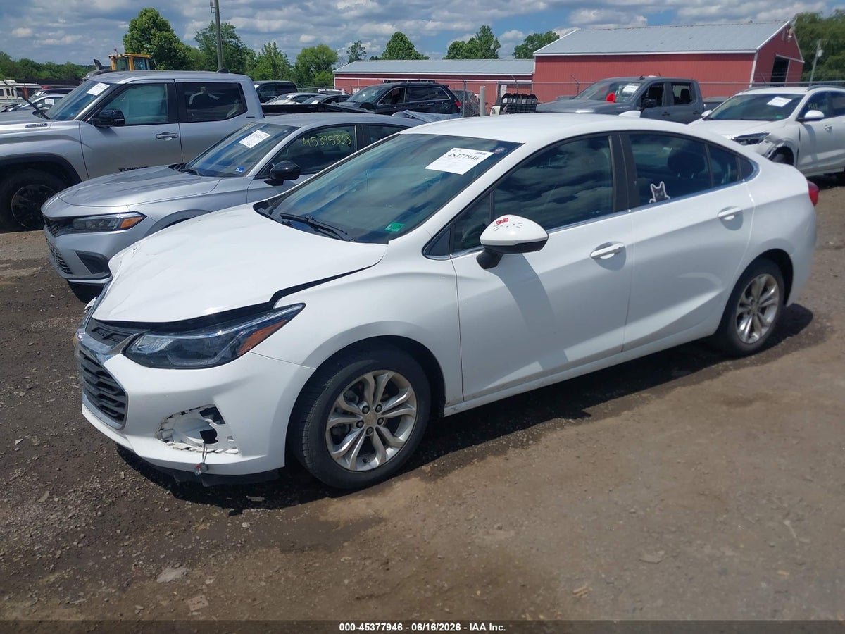 2019 CHEVROLET CRUZE LT — снимка 2
