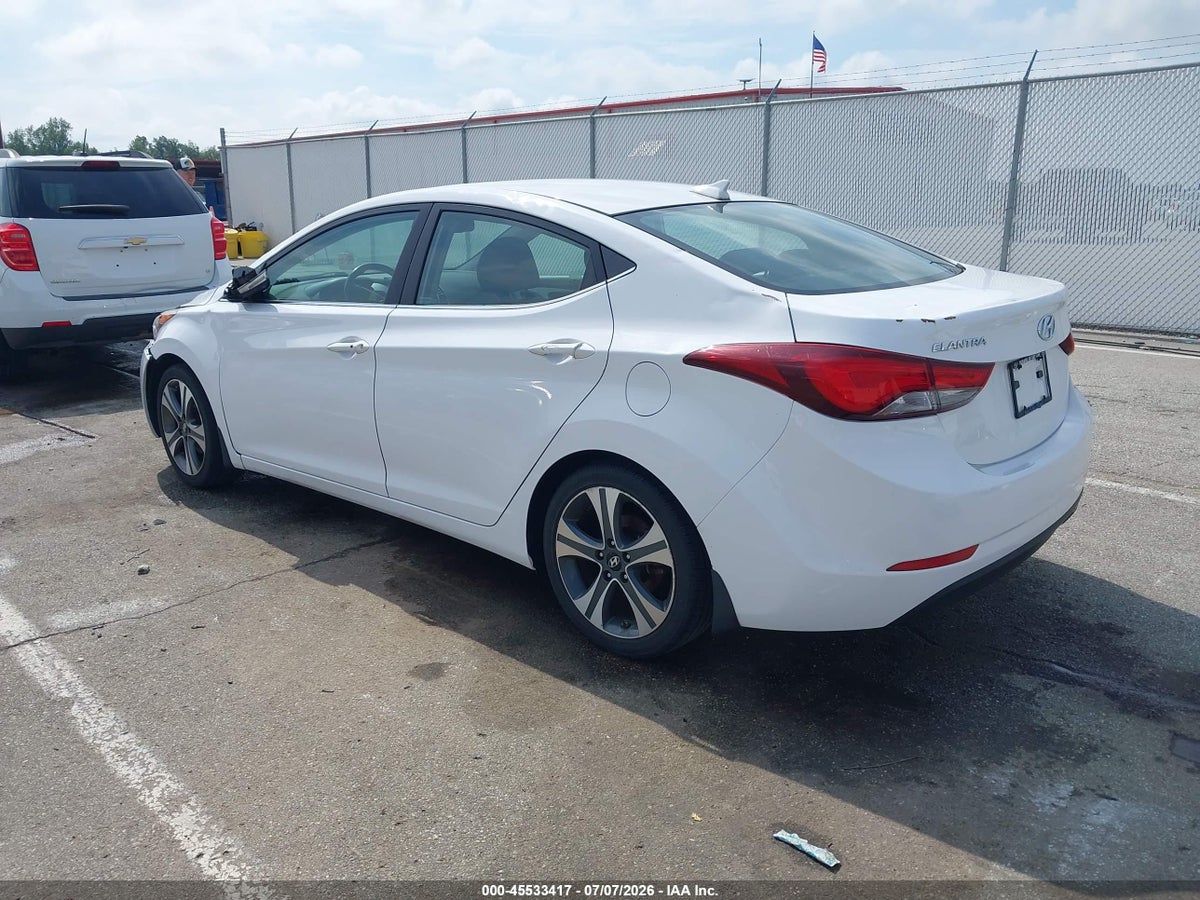 2015 HYUNDAI ELANTRA SPORT — снимка 3