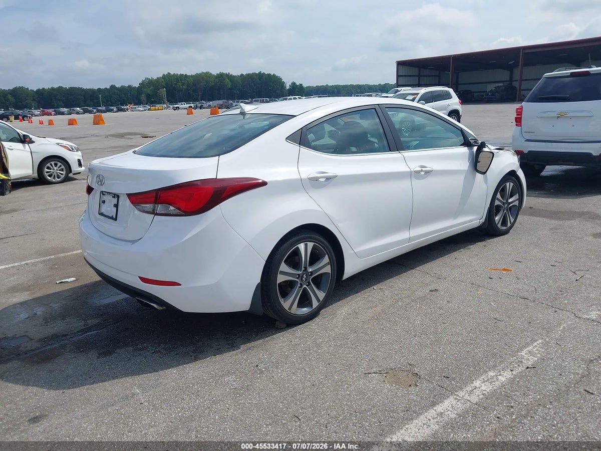 2015 HYUNDAI ELANTRA SPORT — снимка 4