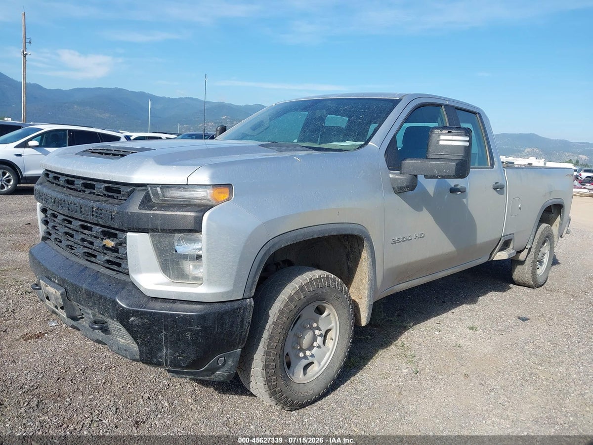 2020 CHEVROLET SILVERADO 2500HD 4WD LONG BED WT — снимка 2