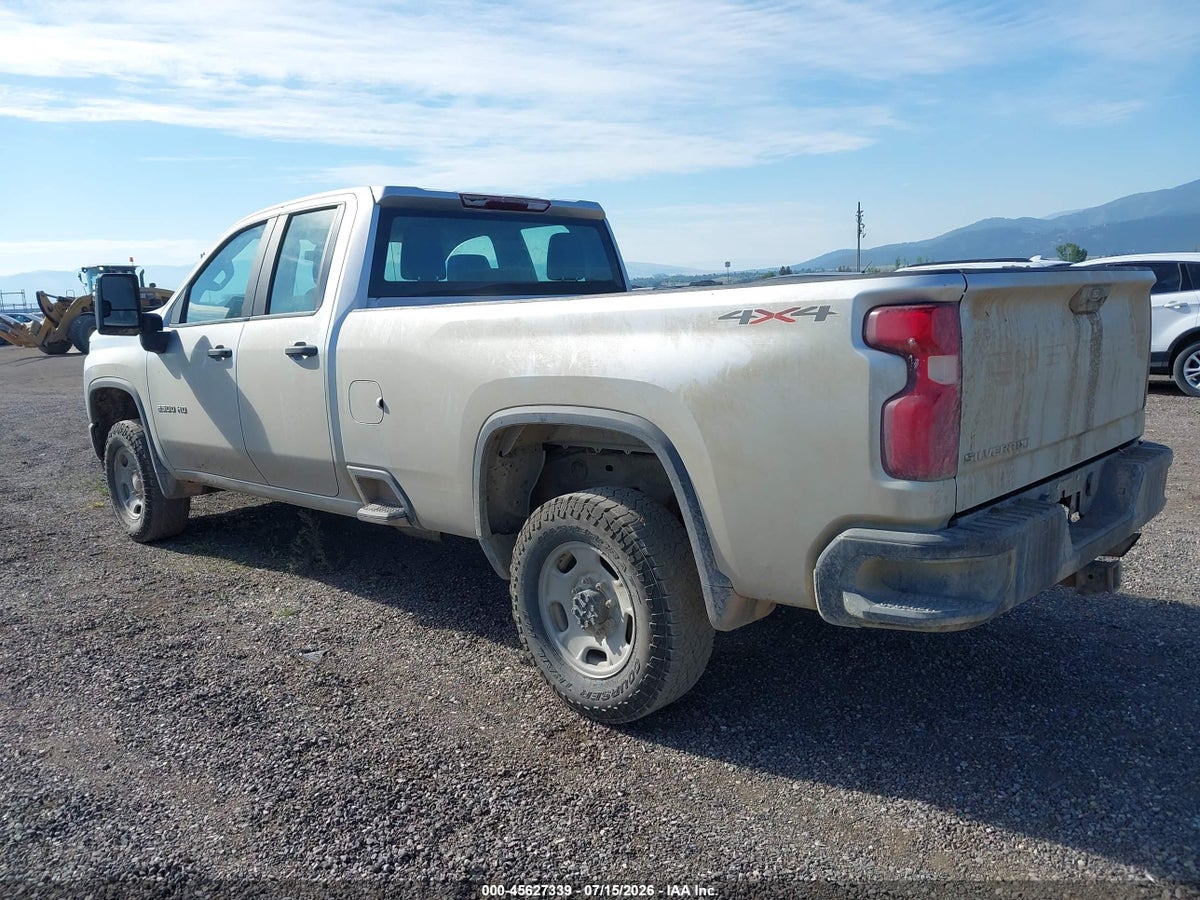 2020 CHEVROLET SILVERADO 2500HD 4WD LONG BED WT — снимка 3