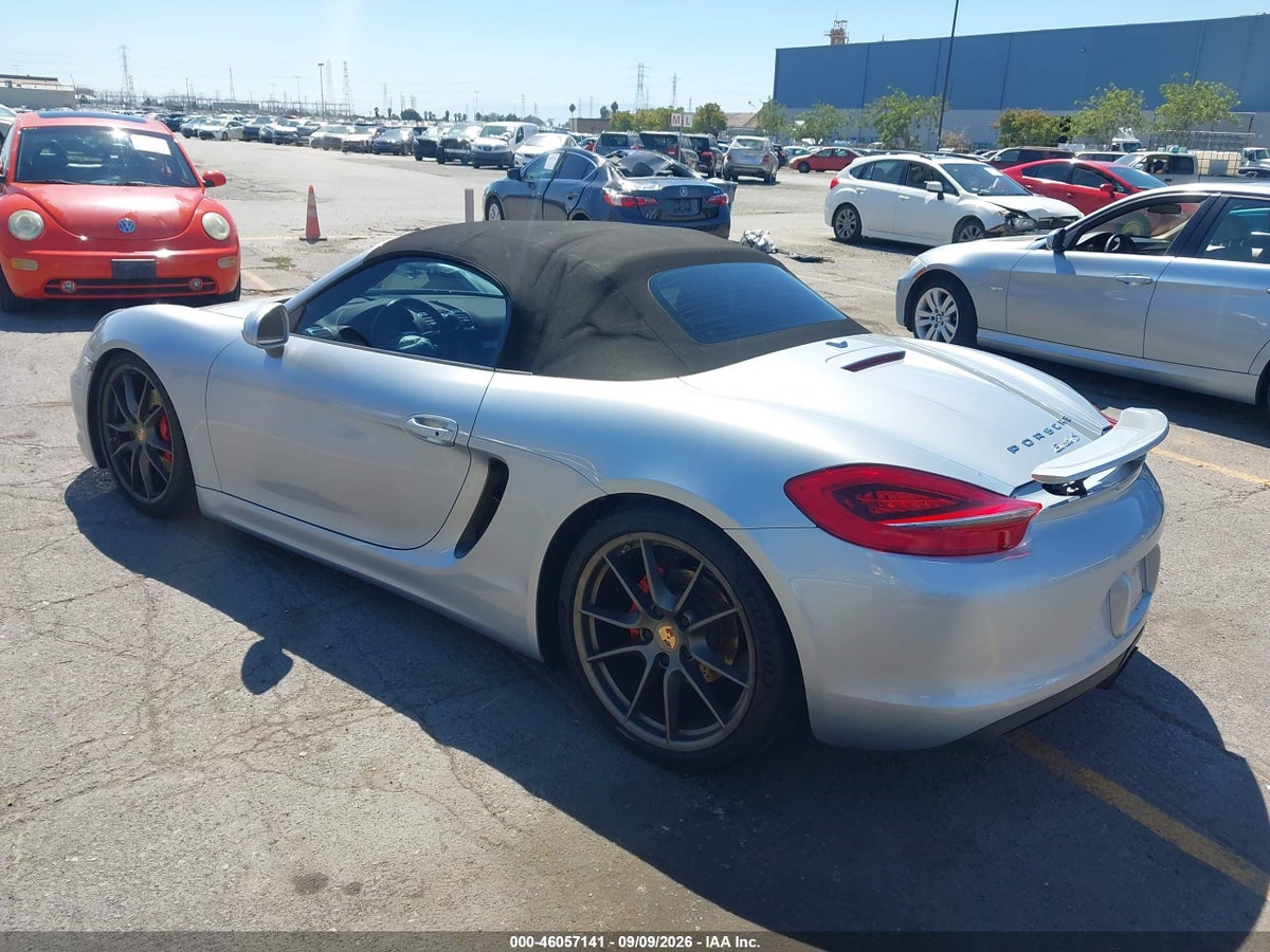 2014 PORSCHE BOXSTER S — photo 3
