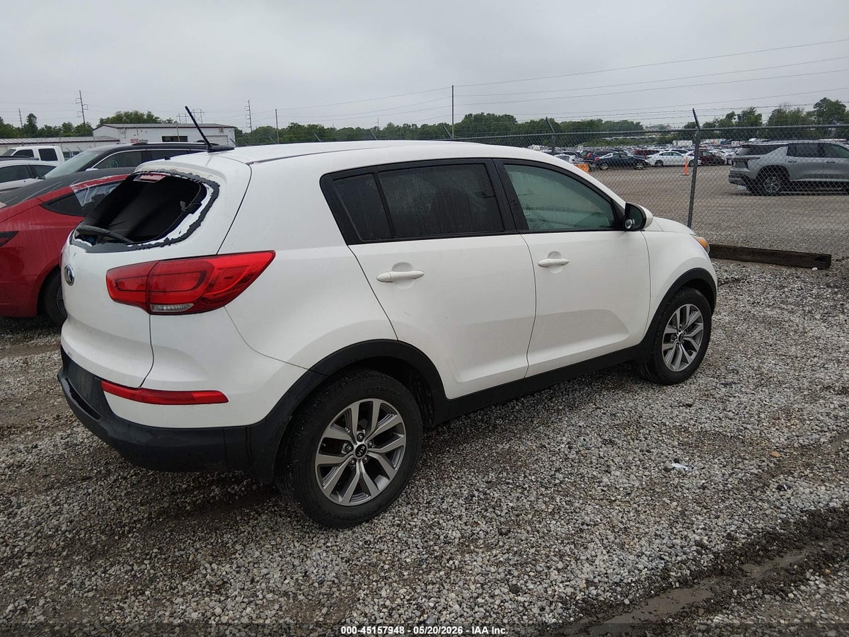 2016 KIA SPORTAGE LX — снимка 4