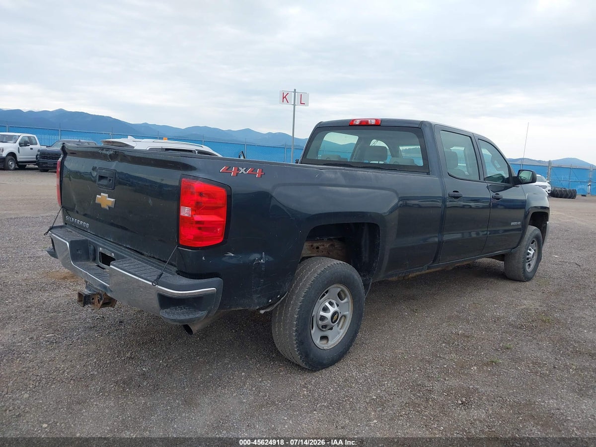 2018 CHEVROLET SILVERADO 2500HD WT — снимка 4