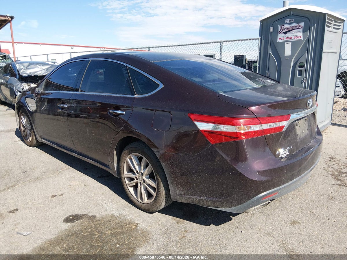 2013 TOYOTA AVALON XLE — снимка 3