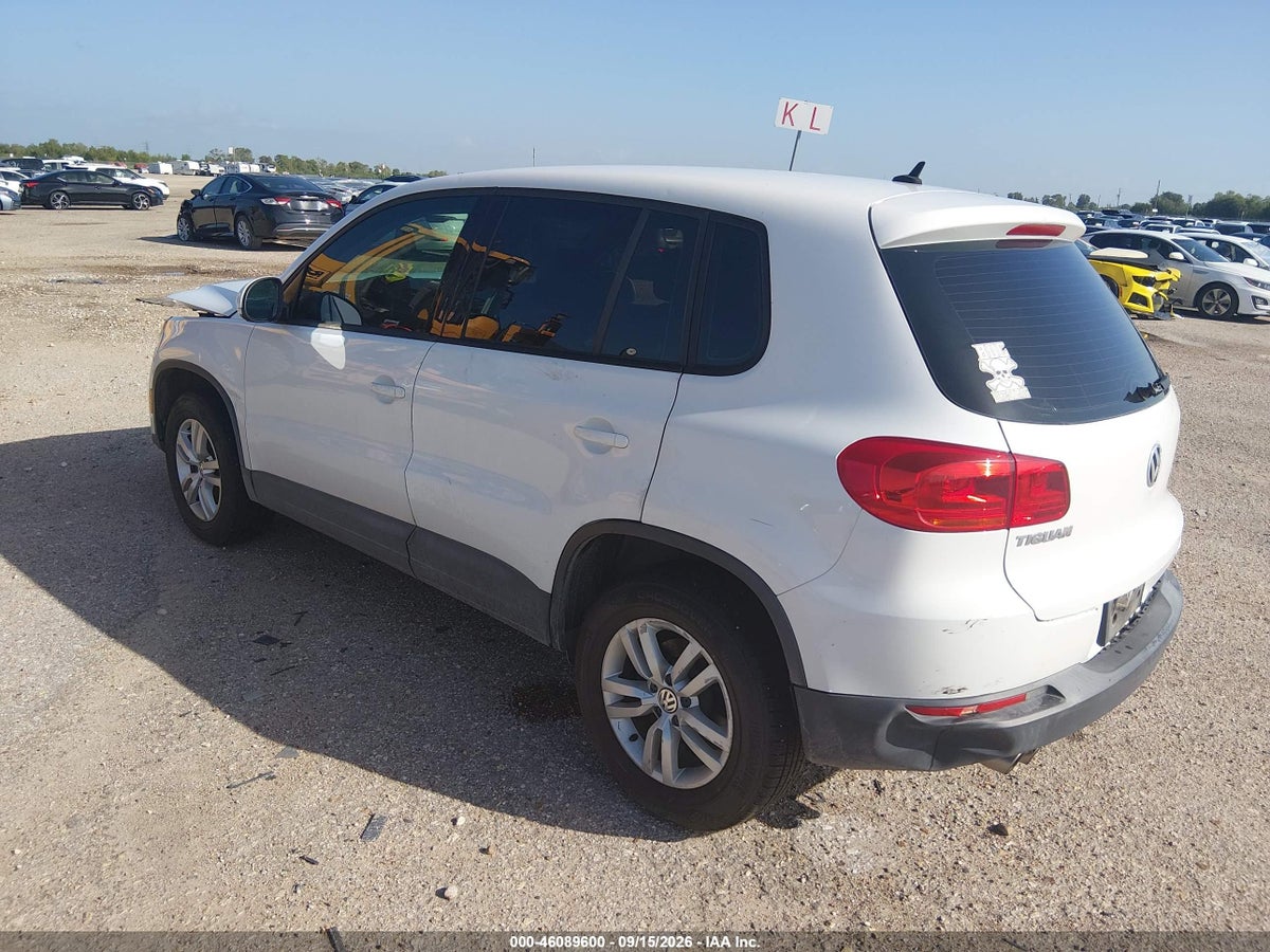 2014 VOLKSWAGEN TIGUAN S — снимка 3