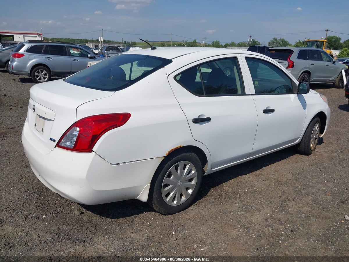 2014 NISSAN VERSA S — снимка 4