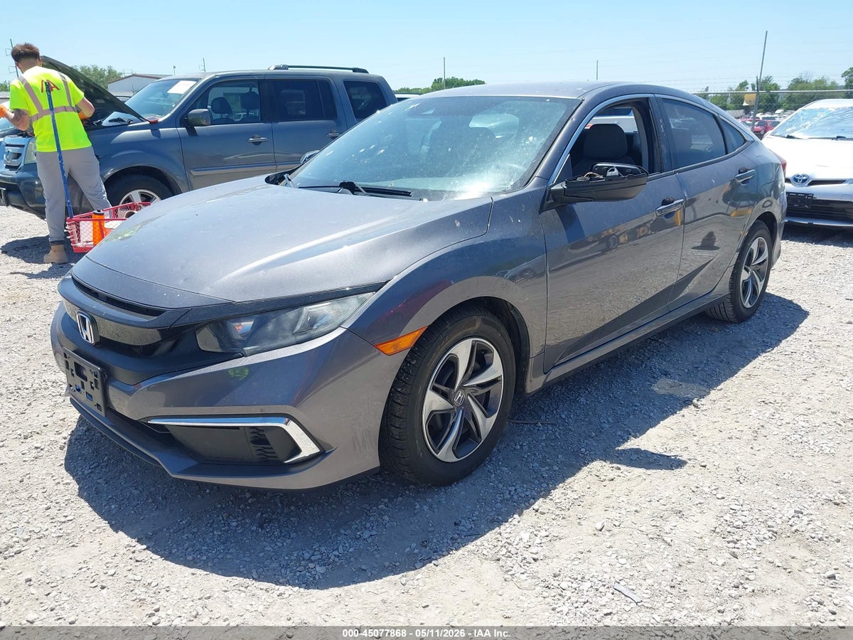 2019 HONDA CIVIC LX — снимка 2