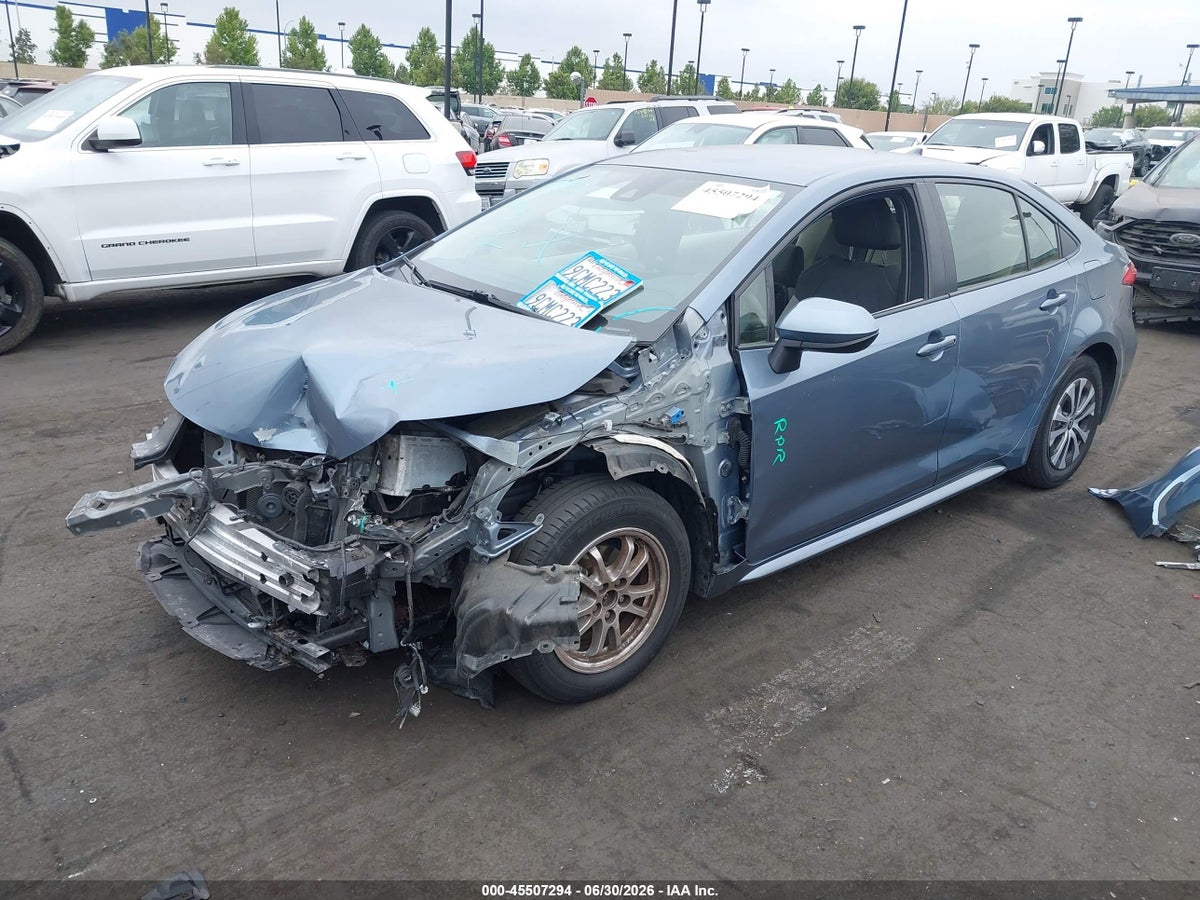 2022 TOYOTA COROLLA HYBRID LE — снимка 2