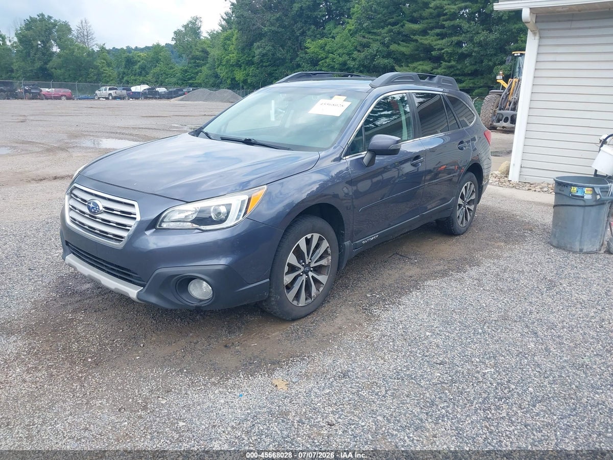 2015 SUBARU OUTBACK 2.5I LIMITED — снимка 2