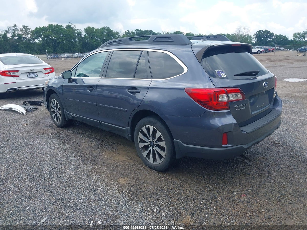 2015 SUBARU OUTBACK 2.5I LIMITED — снимка 3
