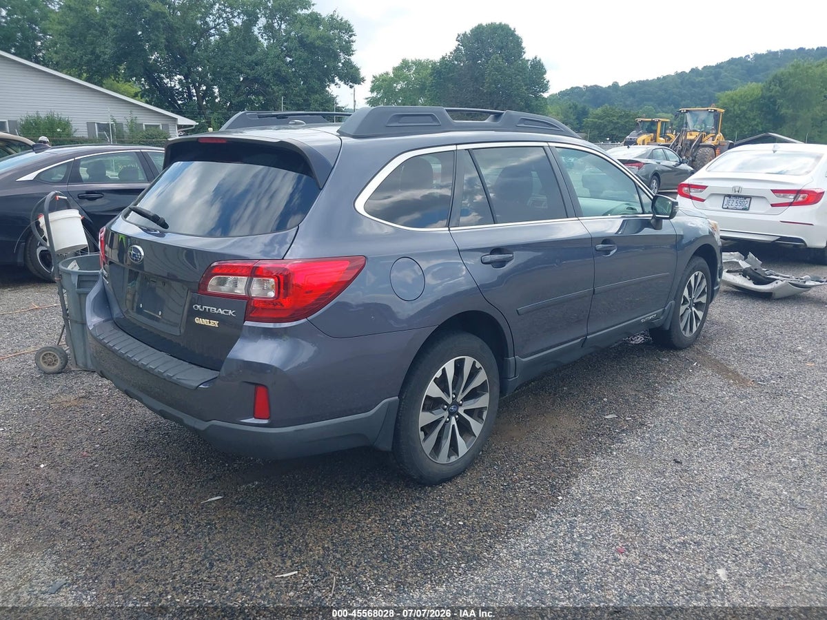 2015 SUBARU OUTBACK 2.5I LIMITED — снимка 4