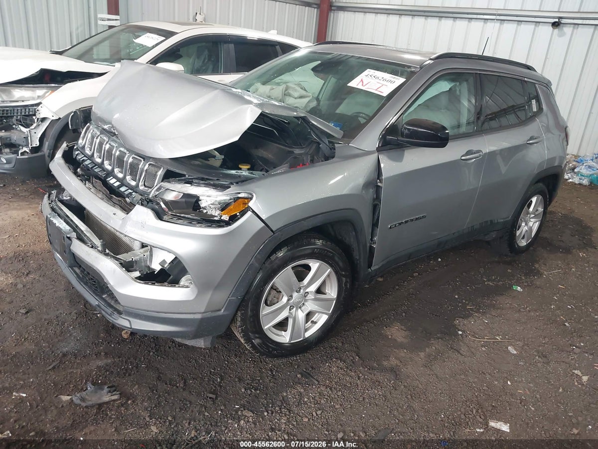 2022 JEEP COMPASS LATITUDE FWD — снимка 2