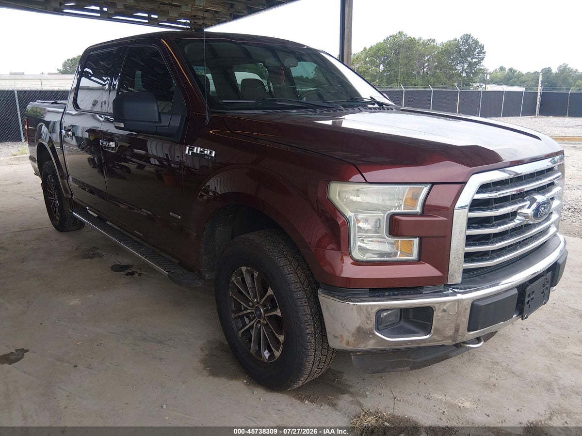 2016 FORD F-150 XLT