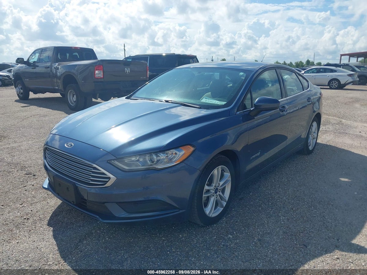 2018 FORD FUSION HYBRID S — снимка 2