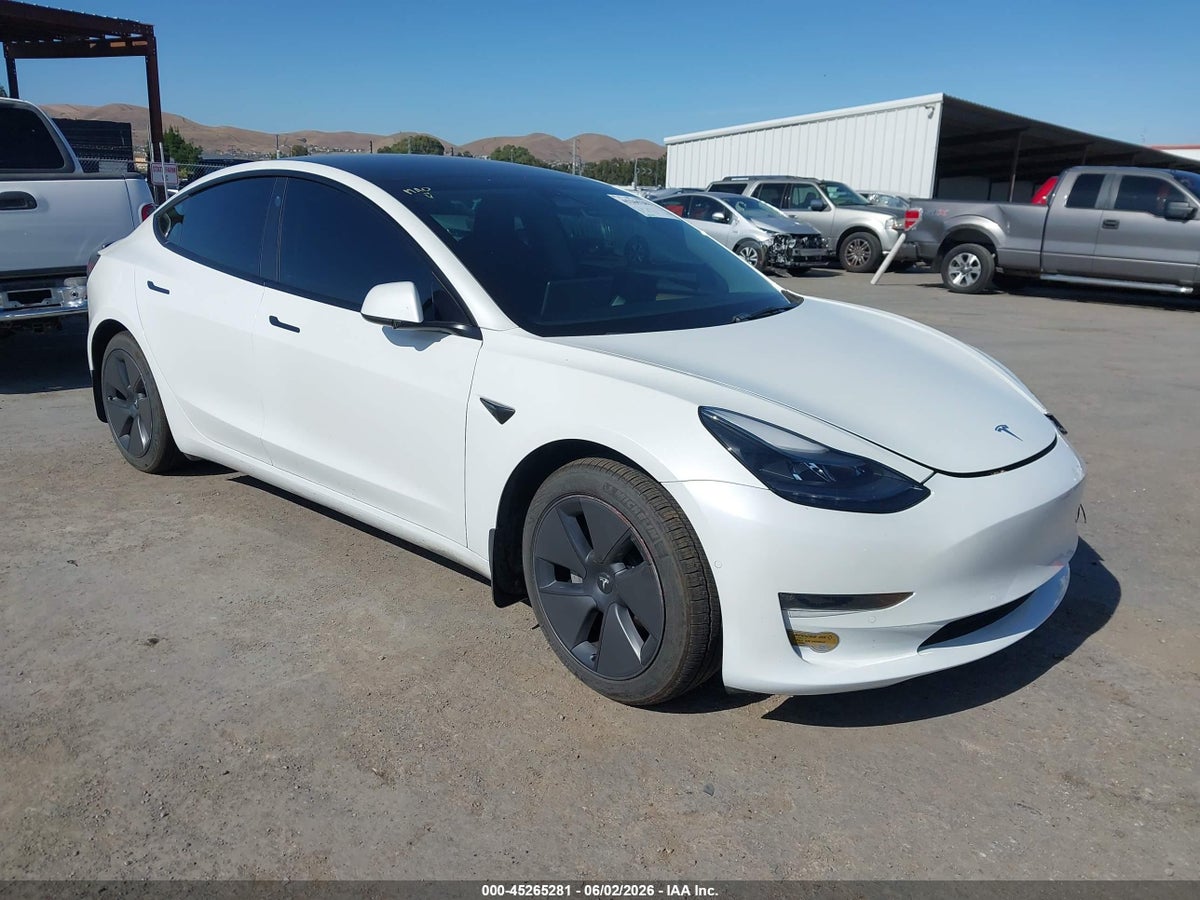 2022 TESLA MODEL 3 LONG RANGE DUAL MOTOR ALL-WHEEL DRIVE