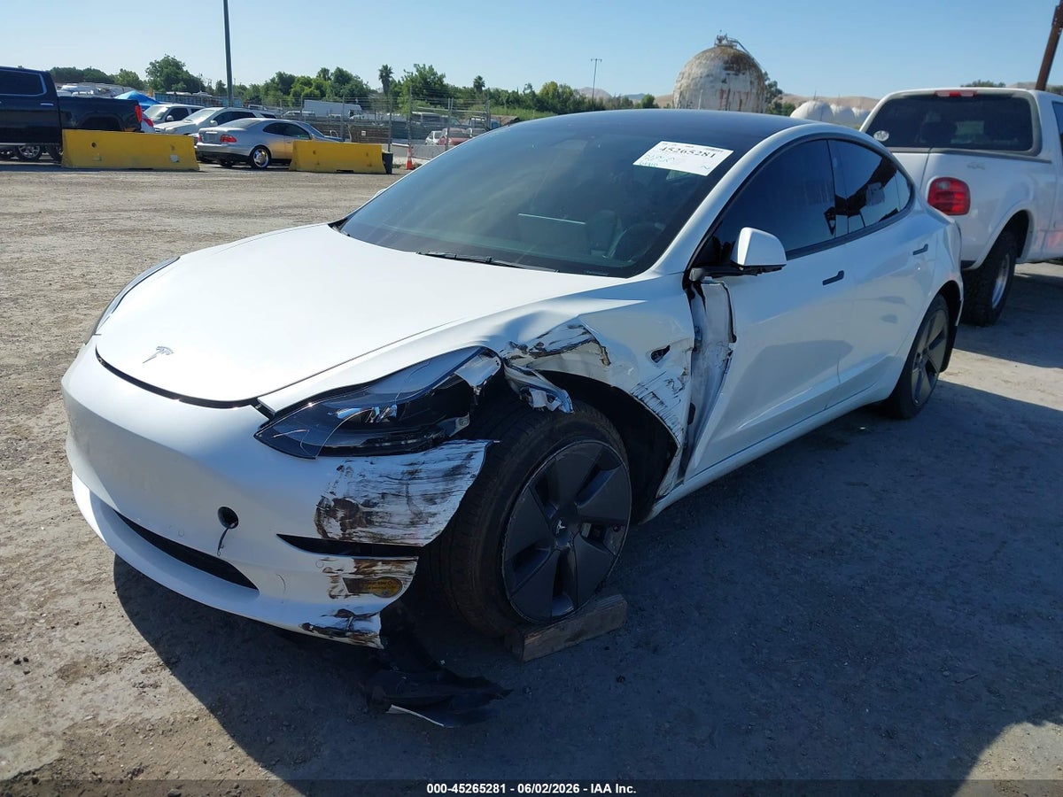 2022 TESLA MODEL 3 LONG RANGE DUAL MOTOR ALL-WHEEL DRIVE — снимка 2