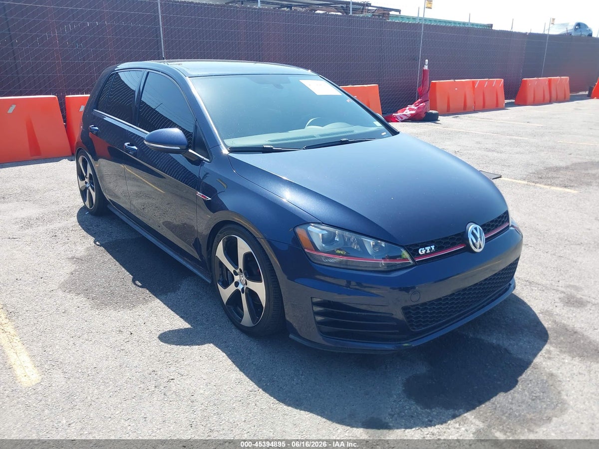 2016 VOLKSWAGEN GOLF GTI SE 4-DOOR