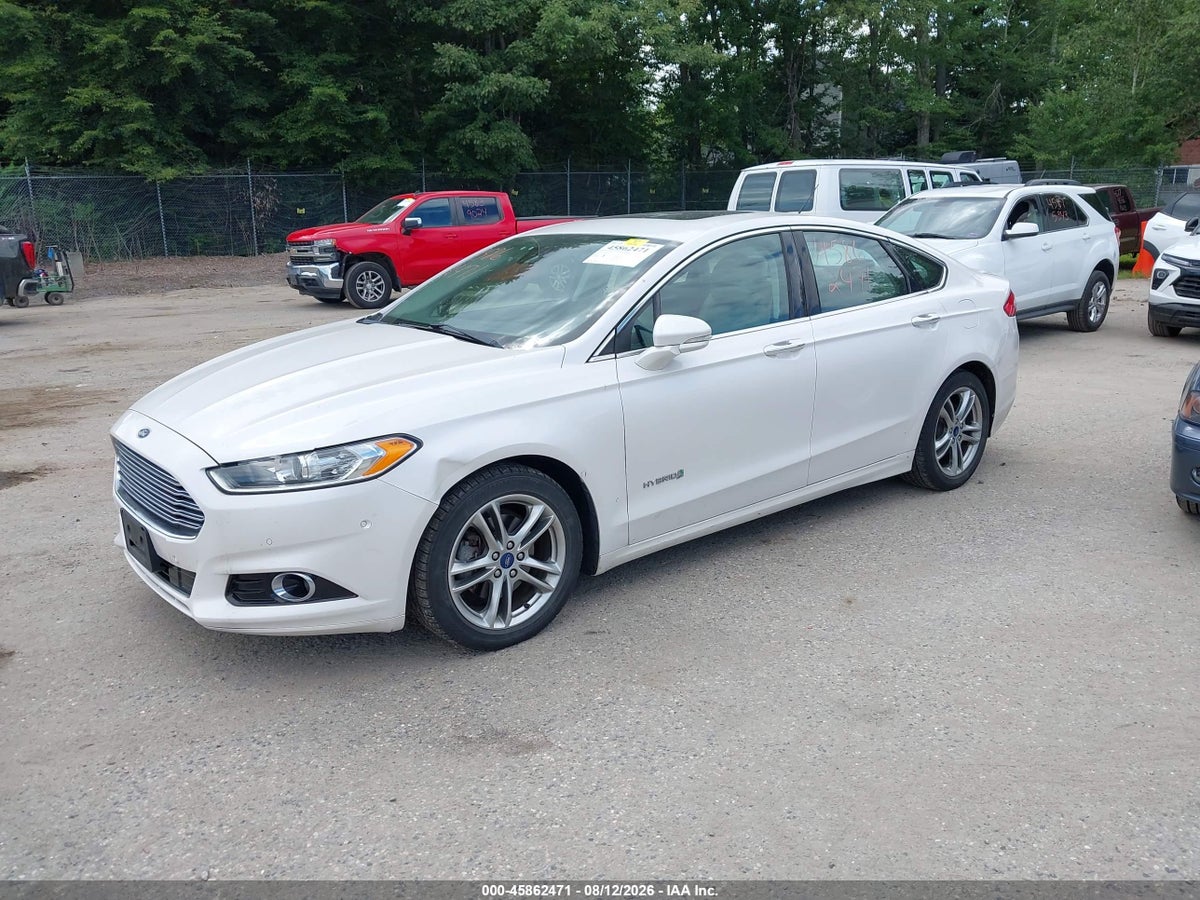 2016 FORD FUSION HYBRID TITANIUM — снимка 2