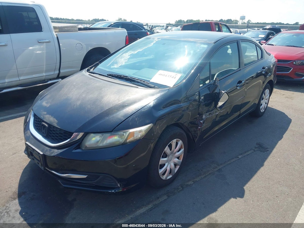 2015 HONDA CIVIC LX — снимка 2