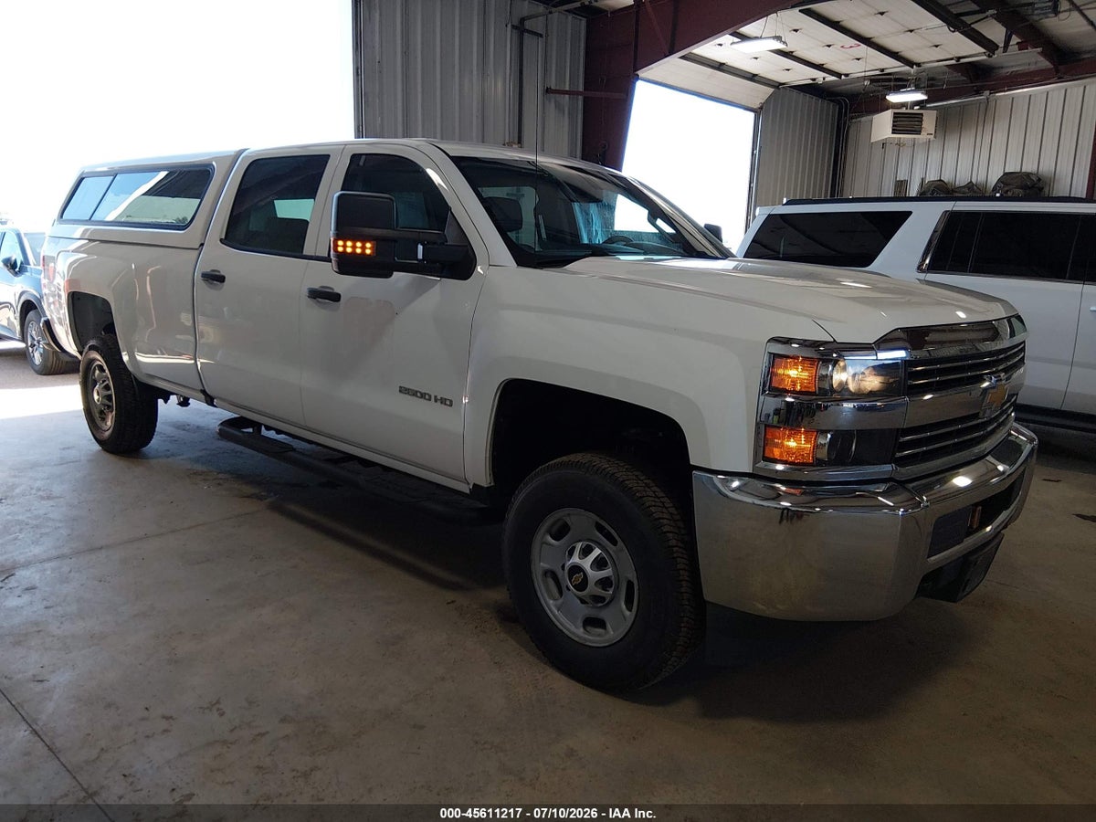 2018 CHEVROLET SILVERADO 2500HD WT