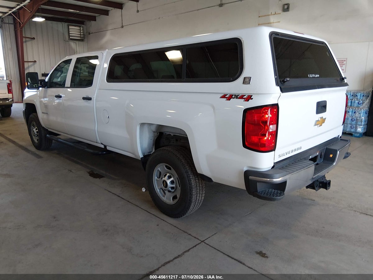 2018 CHEVROLET SILVERADO 2500HD WT — снимка 3