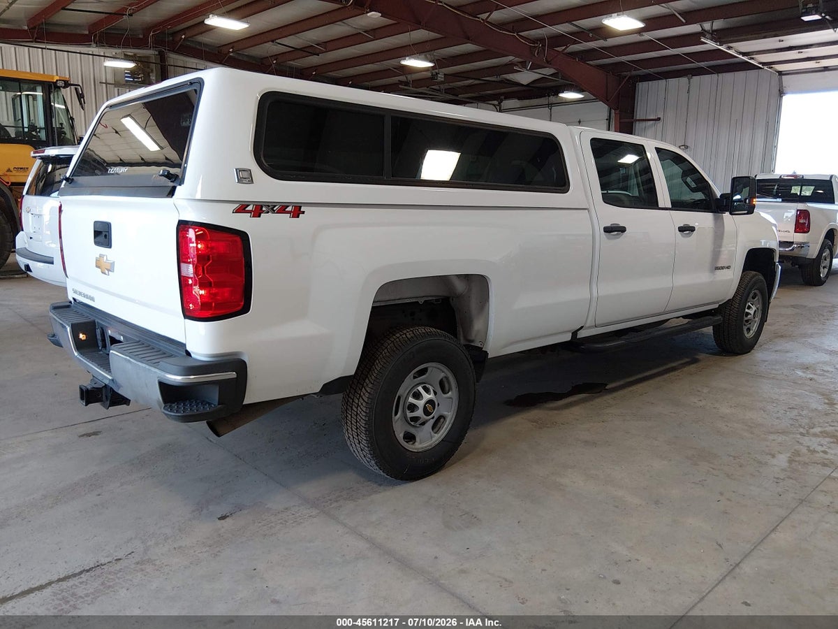 2018 CHEVROLET SILVERADO 2500HD WT — снимка 4