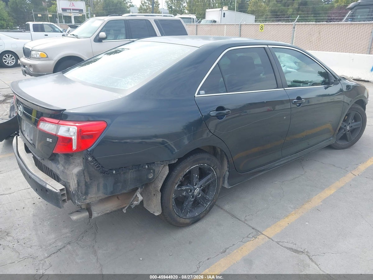 2012 TOYOTA CAMRY SE — снимка 4