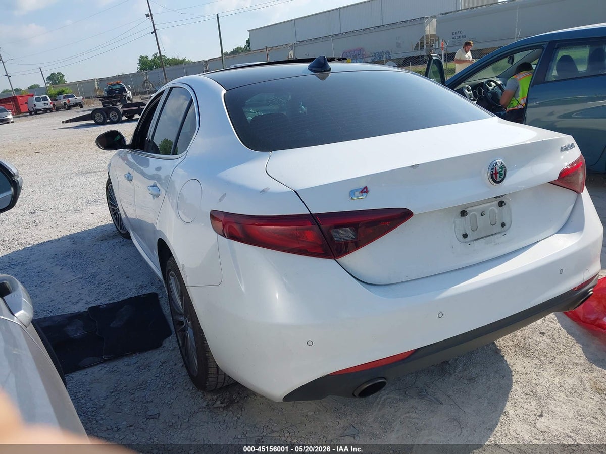 2018 ALFA ROMEO GIULIA TI LUSSO AWD — снимка 3