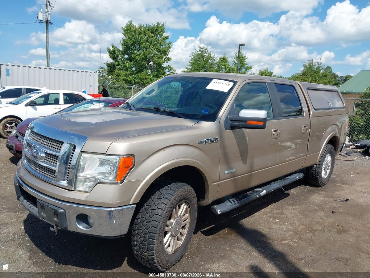 2012 FORD F-150 LARIAT — снимка 2