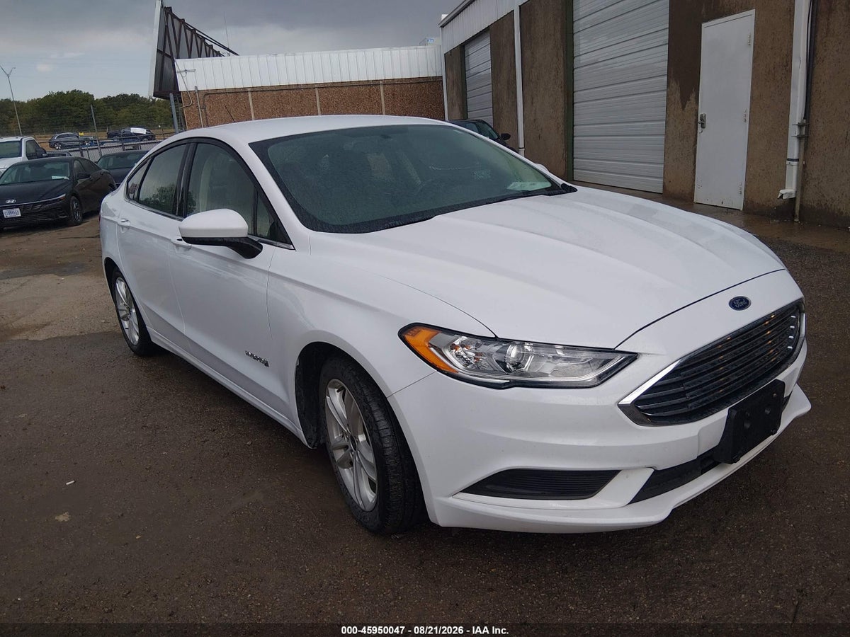 2018 FORD FUSION HYBRID S