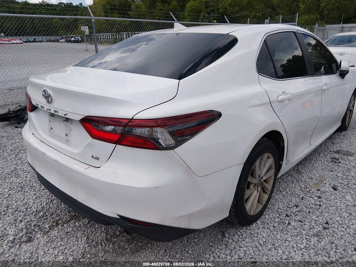 2022 TOYOTA CAMRY LE — снимка 4