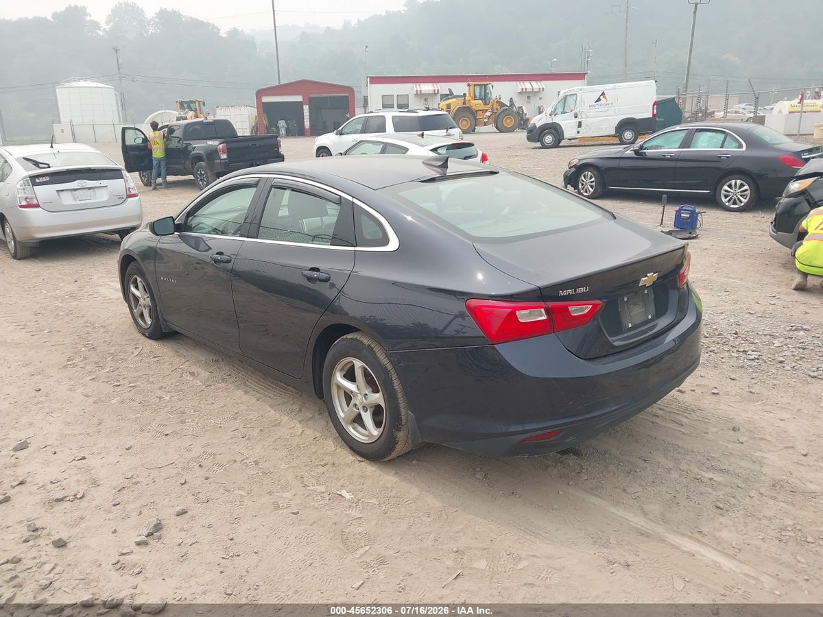 2017 CHEVROLET MALIBU LS — снимка 3