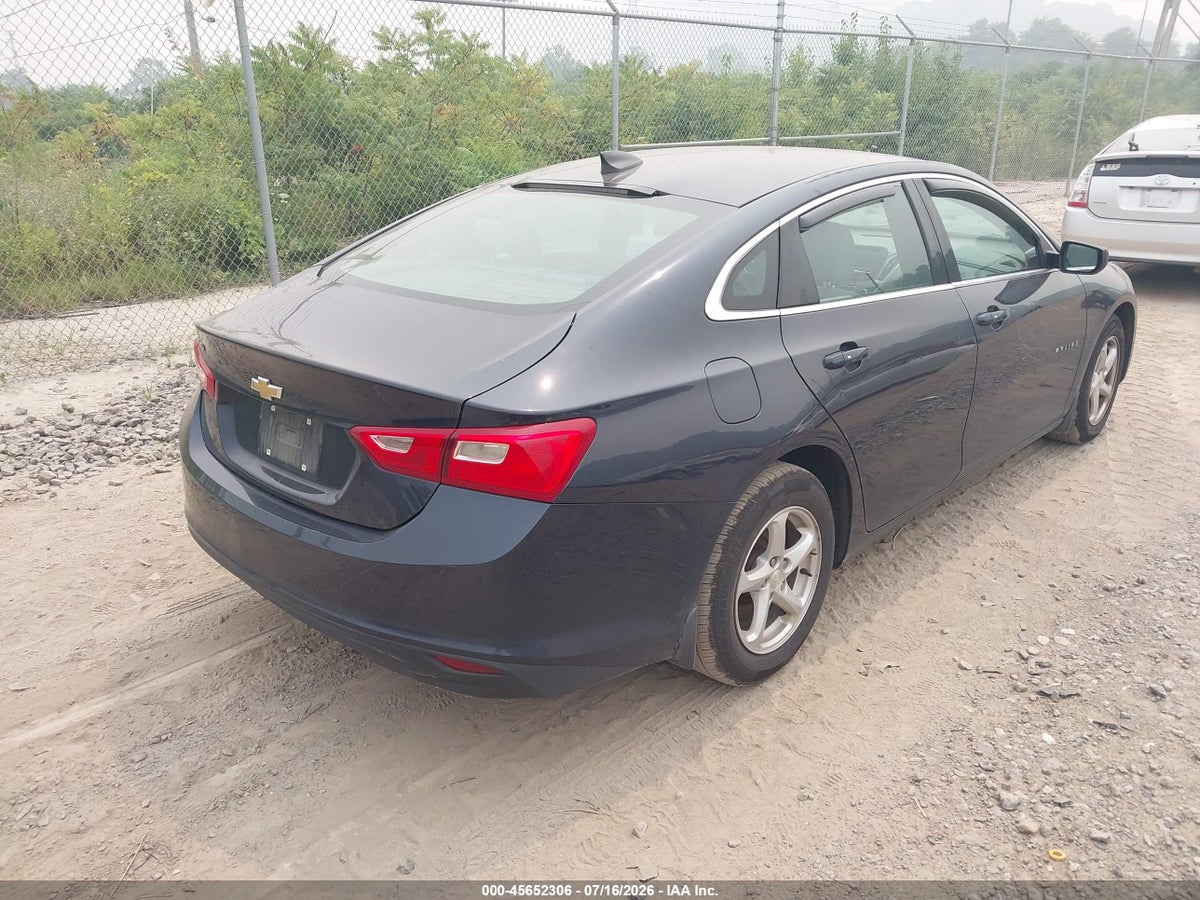 2017 CHEVROLET MALIBU LS — снимка 4