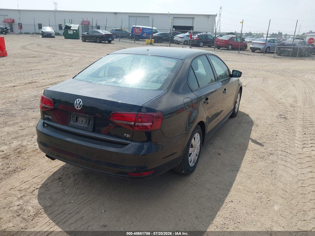 2016 VOLKSWAGEN JETTA 1.4T S — снимка 4