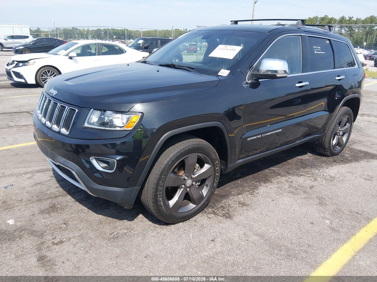 2014 JEEP GRAND CHEROKEE LIMITED — снимка 2