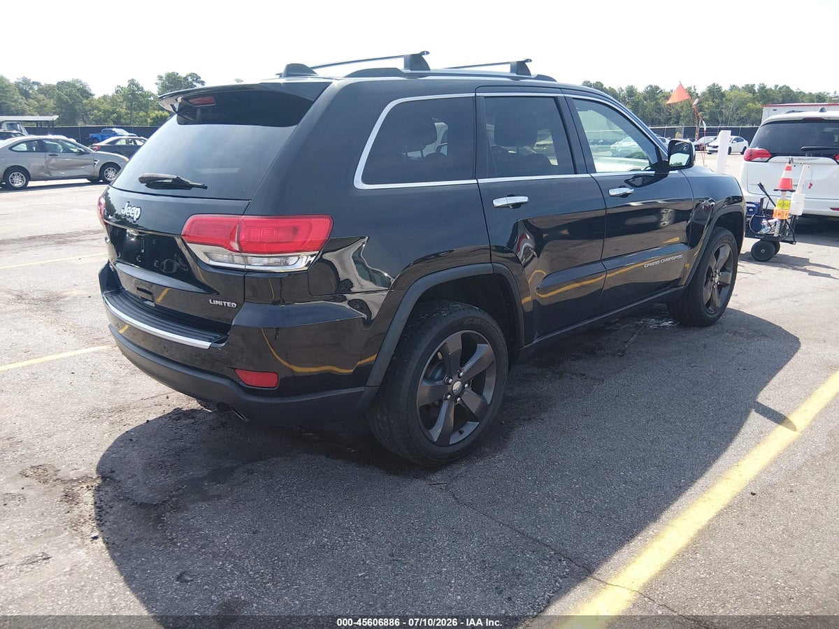 2014 JEEP GRAND CHEROKEE LIMITED — снимка 4