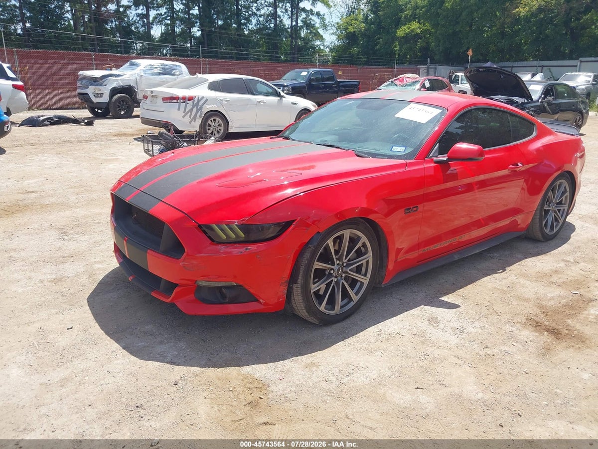 2016 FORD MUSTANG GT PREMIUM — снимка 2