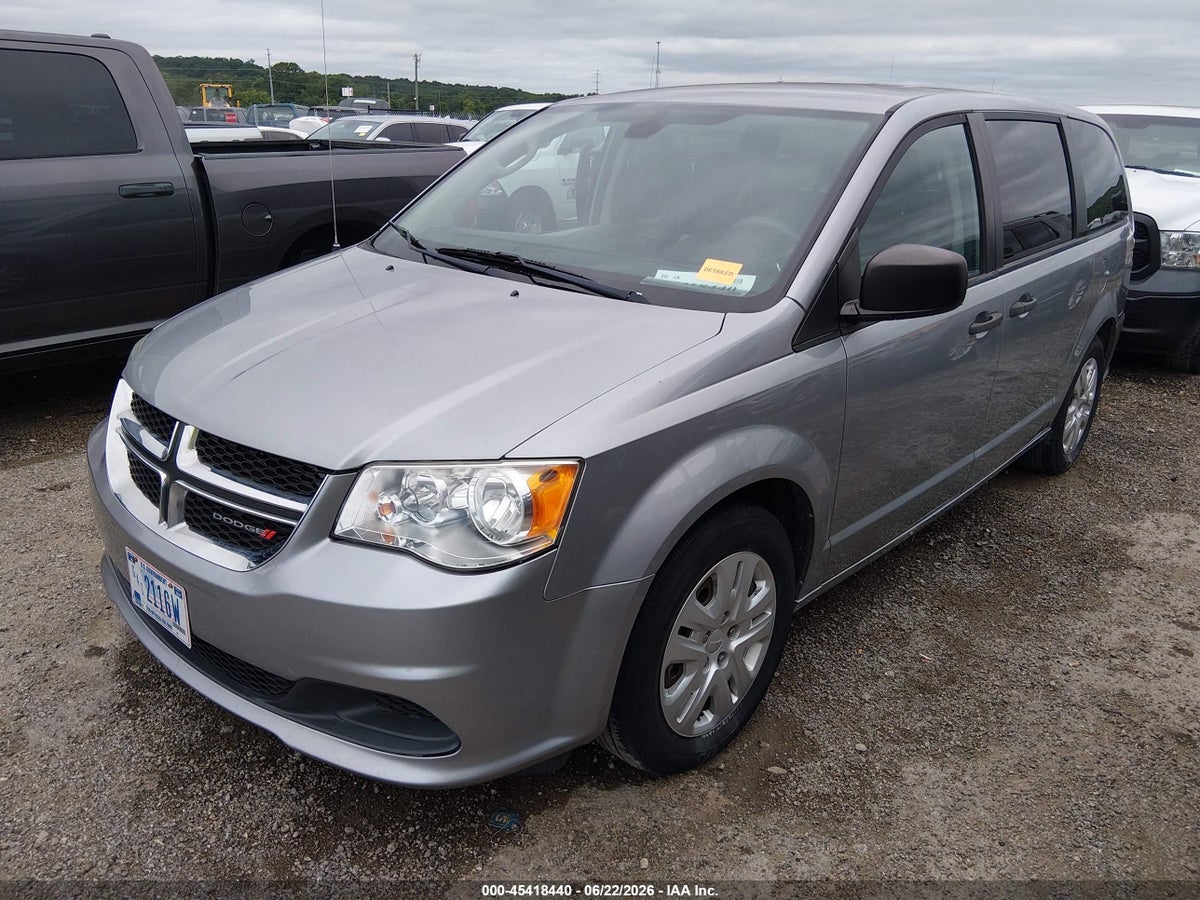 2019 DODGE GRAND CARAVAN SE — снимка 2