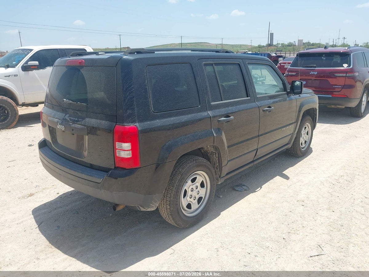 2016 JEEP PATRIOT SPORT — снимка 4