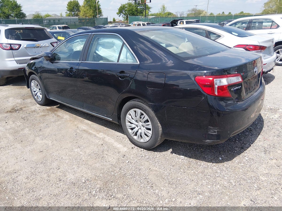 2012 TOYOTA CAMRY LE — снимка 3