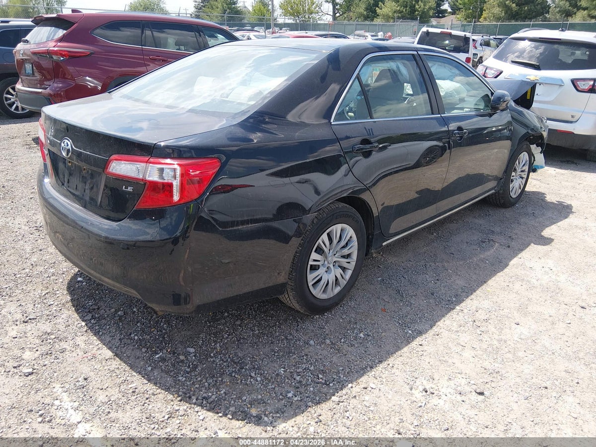2012 TOYOTA CAMRY LE — снимка 4